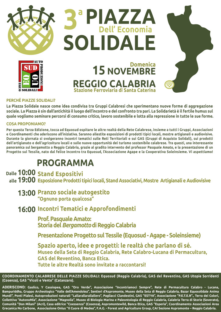 Piazza Solidale 15 Novebre 2015